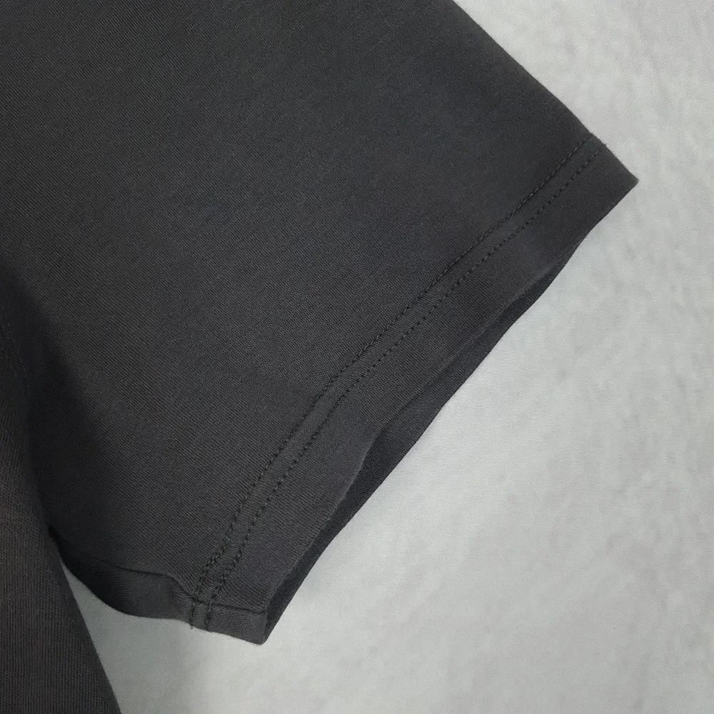 Robert Barakett Shirt Mens Medium Gray Basic Pima Cotton Barakett T Crewneck Tee